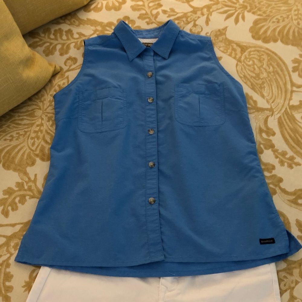 Exofficio sleeveless shirt...